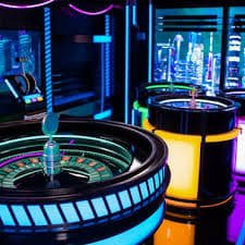 Studio live dealer velbet4d dengan kamera multi-sudut dan meja permainan profesional